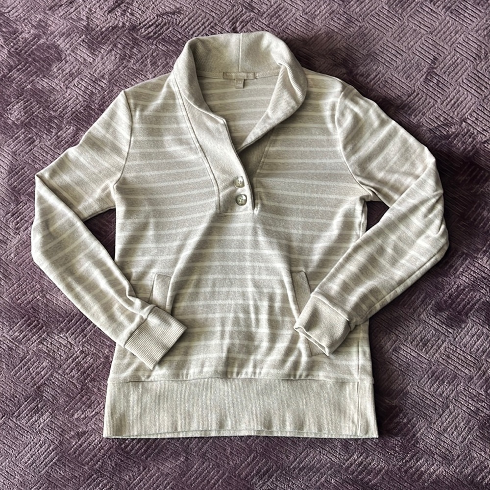 Lightweight striped sweater